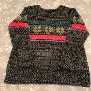 American Eagle Fair Isle Jegging Sweater